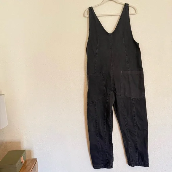 Free people High Roller Overall Denim Jumpsuit - Picture 6 of 11